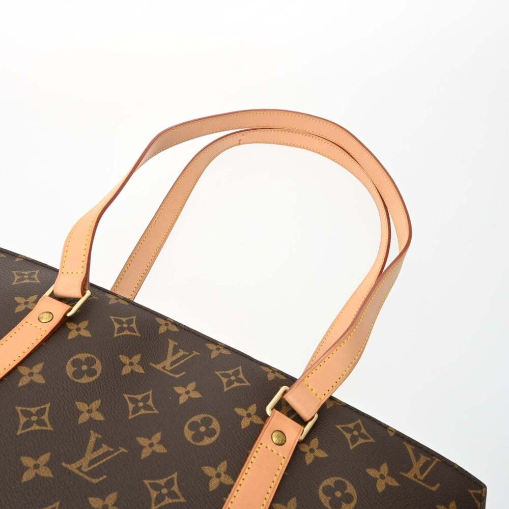 LOUIS VUITTON Brown Monogram Canvas Tote Bag - Picture 5 of 11